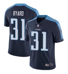 Men's Nike Tennessee Titans #31 Kevin Byard Navy Blue Alternate Vapor Untouchable Limited Player NFL Jersey