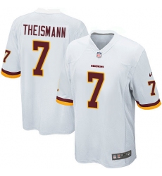 Men's Nike Washington Redskins #7 Joe Theismann Game White NFL Jersey