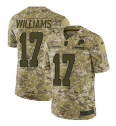 Men's Nike Washington Redskins #18 Josh Doctson Burgundy Limited Camo 2018 Salute to Service NFL Jersey