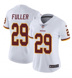 Women's Nike Washington Redskins #29 Kendall Fuller Elite White NFL Jersey