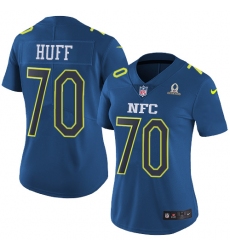 Women's Nike Washington Redskins #70 Sam Huff Limited Blue 2017 Pro Bowl NFL Jersey
