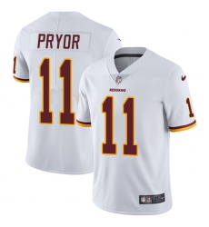 Youth Nike Washington Redskins #11 Terrelle Pryor Elite White NFL Jersey