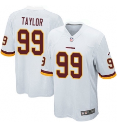Men's Nike Washington Redskins #99 Phil Taylor Game White NFL Jersey