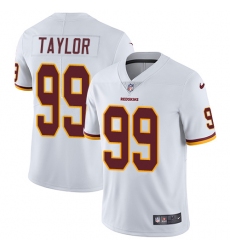 Youth Nike Washington Redskins #99 Phil Taylor White Vapor Untouchable Limited Player NFL Jersey