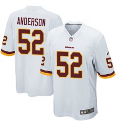 Men's Nike Washington Redskins #52 Ryan Anderson Game White NFL Jersey