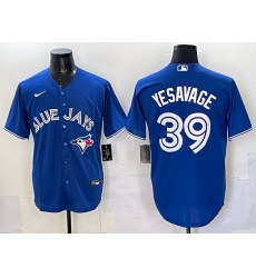 Men's Toronto Blue Jays #39 Trey Yesavage Royal Cool Base Stitched Baseball Jersey