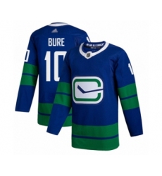 Youth Vancouver Canucks #10 Pavel Bure Authentic Royal Blue Alternate Hockey Jersey