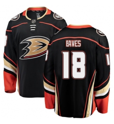 Youth Anaheim Ducks #18 Patrick Eaves Fanatics Branded Black Home Breakaway NHL Jersey