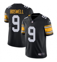 Men's Pittsburgh Steelers #9 Chris Boswell Black Vapor Untouchable Stitched Jersey