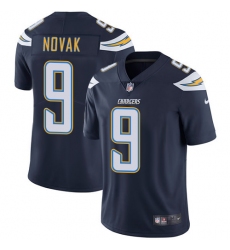 Youth Nike Los Angeles Chargers #9 Nick Novak Navy Blue Team Color Vapor Untouchable Limited Player NFL Jersey