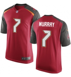 Men's Nike Tampa Bay Buccaneers #7 Patrick Murray Game Red Team Color NFL Jersey