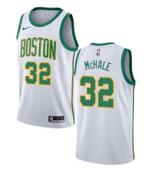Men's Nike Boston Celtics #32 Kevin Mchale Swingman White NBA Jersey - City Edition