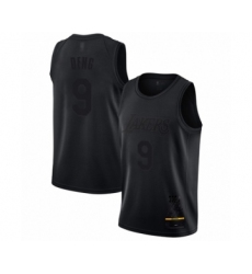 Men's Los Angeles Lakers #9 Luol Deng Swingman Black MVP Basketball Jersey