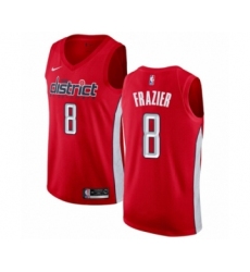 Men's Nike Washington Wizards #8 Tim Frazier Red Swingman Jersey - Earned Edition