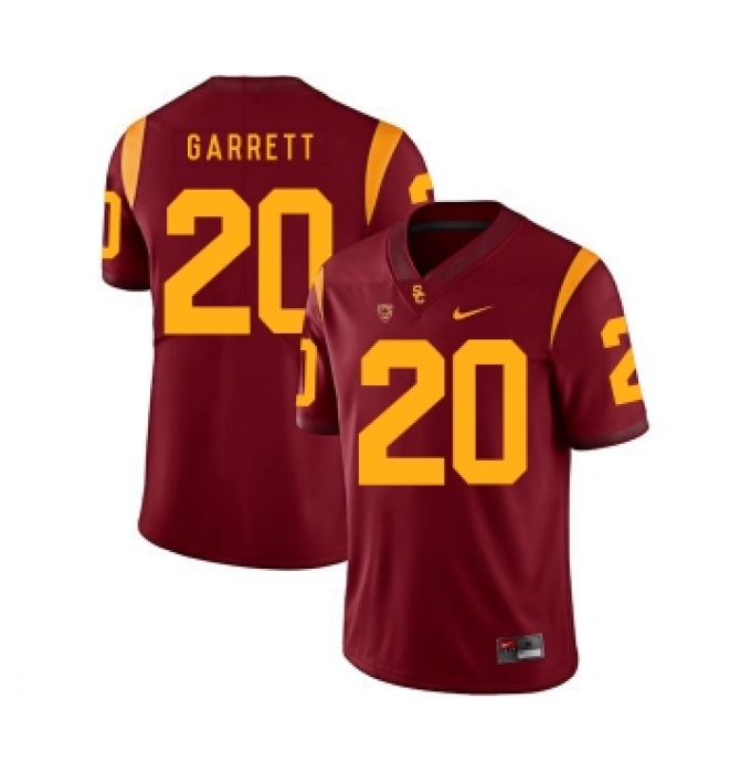 USC Trojans 20 Mike Garrett Red College Football Jersey