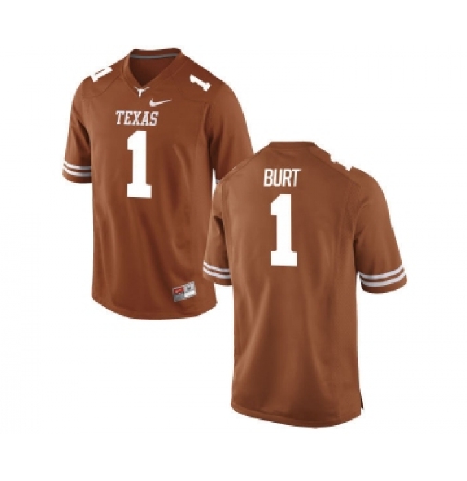 Texas Longhorns 1 John Burt Orange Nike College Jersey