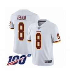 Youth Washington Redskins #11 Alex Smith White Vapor Untouchable Limited Player 100th Season Football Jersey