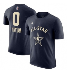 Men's 2024 All-Star #0 Jayson Tatum Navy T-Shirt