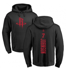 NBA Nike Houston Rockets #7 Joe Johnson Black One Color Backer Pullover Hoodie