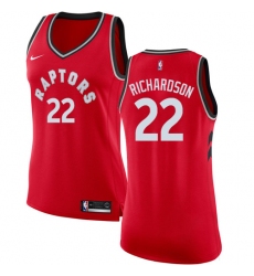 Women's Nike Toronto Raptors #22 Malachi Richardson Authentic Red NBA Jersey - Icon Edition