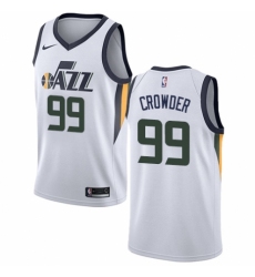 Youth Nike Utah Jazz #99 Jae Crowder Authentic NBA Jersey - Association Edition