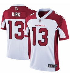 Men's Nike Arizona Cardinals #13 Christian Kirk White Vapor Untouchable Limited Player NFL Jersey