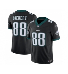 Men's Philadelphia Eagles #88 Dallas Goedert Black 2023 F.U.S.E. Vapor Untouchable Limited Stitched Football Jersey