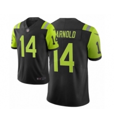 Women's New York Jets #14 Sam Darnold Limited Black City Edition Football Jersey