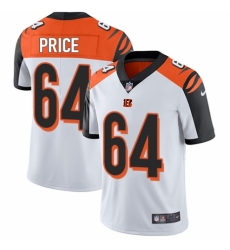 Youth Nike Cincinnati Bengals #64 Billy Price White Vapor Untouchable Limited Player NFL Jersey