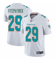 Men's Nike Miami Dolphins #29 Minkah Fitzpatrick White Vapor Untouchable Limited Player NFL Jersey
