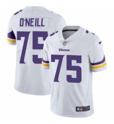 Youth Nike Minnesota Vikings #75 Brian O'Neill White Vapor Untouchable Limited Player NFL Jersey