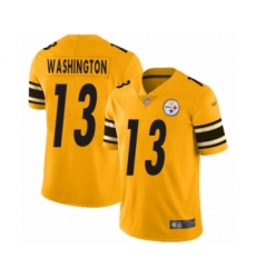 Men's Pittsburgh Steelers #13 James Washington Limited Gold Inverted Legend Football Jersey
