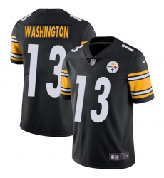 Youth Nike Pittsburgh Steelers #13 James Washington Black Team Color Vapor Untouchable Limited Player NFL Jersey