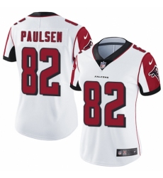 Women's Nike Atlanta Falcons #82 Logan Paulsen White Vapor Untouchable Limited Player NFL Jersey
