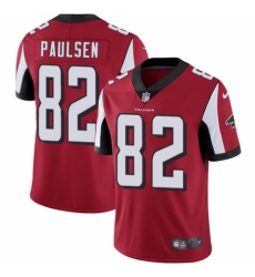 Youth Nike Atlanta Falcons #82 Logan Paulsen Red Team Color Vapor Untouchable Limited Player NFL Jersey