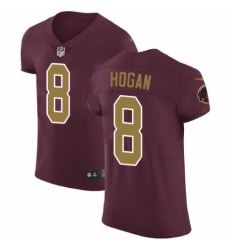 Men's Nike Washington Redskins #8 Kevin Hogan Burgundy Red Alternate Vapor Untouchable Elite Player NFL Jersey