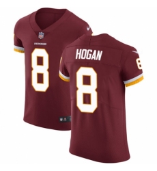 Men's Nike Washington Redskins #8 Kevin Hogan Burgundy Red Team Color Vapor Untouchable Elite Player NFL Jersey