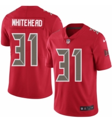 Men's Nike Tampa Bay Buccaneers #31 Jordan Whitehead Elite Red Rush Vapor Untouchable NFL Jersey