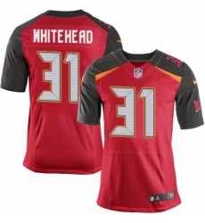 Men's Nike Tampa Bay Buccaneers #31 Jordan Whitehead Elite Red Team Color NFL Jersey