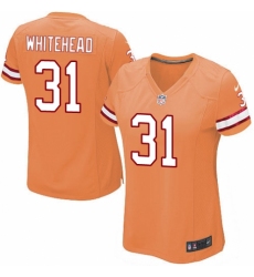 Women's Nike Tampa Bay Buccaneers #31 Jordan Whitehead Elite Orange Glaze Alternate NFL Jersey