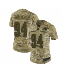 Women's Los Angeles Rams #94 John Franklin-Myers Limited Camo 2018 Salute to Service Football Jersey