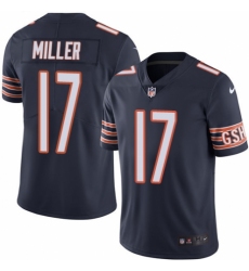 Youth Nike Chicago Bears #17 Anthony Miller Navy Blue Team Color Vapor Untouchable Elite Player NFL Jersey