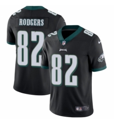 Youth Nike Philadelphia Eagles #82 Richard Rodgers Black Alternate Vapor Untouchable Limited Player NFL Jersey