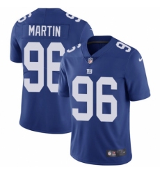 Youth Nike New York Giants #96 Kareem Martin Royal Blue Team Color Vapor Untouchable Limited Player NFL Jersey