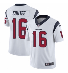Youth Nike Houston Texans #16 Keke Coutee White Vapor Untouchable Elite Player NFL Jersey