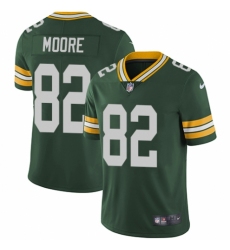 Men's Nike Green Bay Packers #82 J'Mon Moore Green Team Color Vapor Untouchable Limited Player NFL Jersey