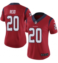 Women's Nike Houston Texans #20 Justin Reid Red Alternate Vapor Untouchable Limited Player NFL Jersey