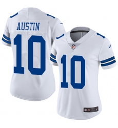 Women's Nike Dallas Cowboys #10 Tavon Austin White Vapor Untouchable Limited Player NFL Jersey