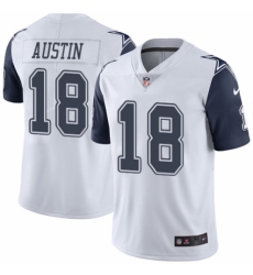Youth Nike Dallas Cowboys #18 Tavon Austin Limited White Rush Vapor Untouchable NFL Jersey
