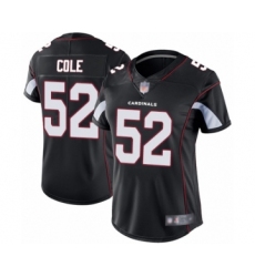 Women's Arizona Cardinals #52 Mason Cole Black Alternate Vapor Untouchable Limited Player Football Jersey
